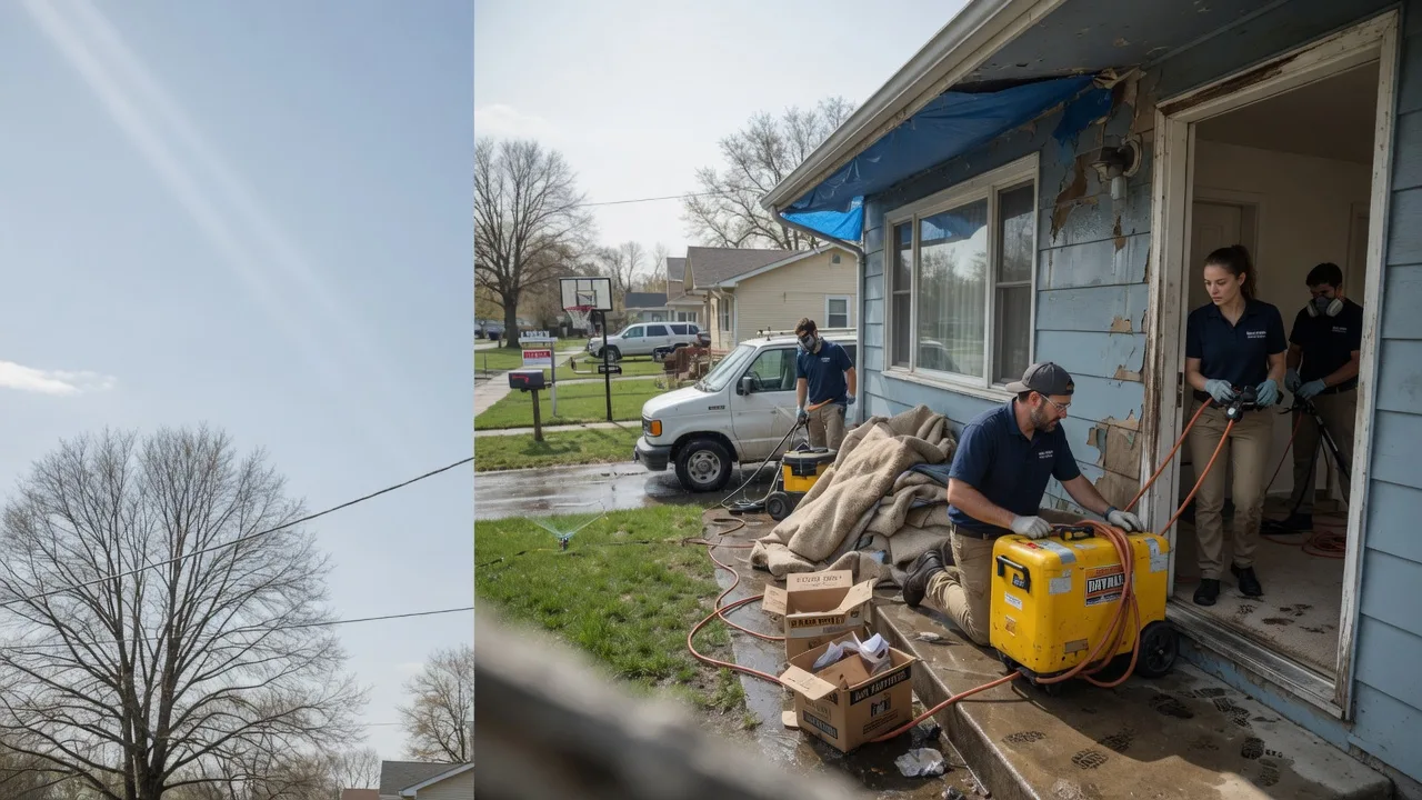 Basement Flood Cleanup in Nineveh, IN near me